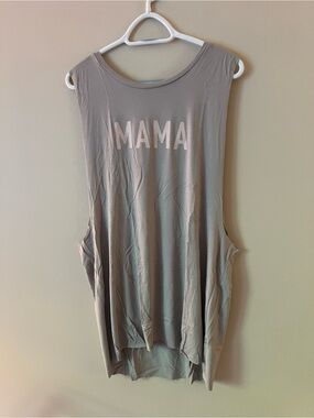 MAMA Sleeveless Tunic Top